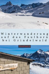 Pinterest Winterwanderung auf das Faulhorn