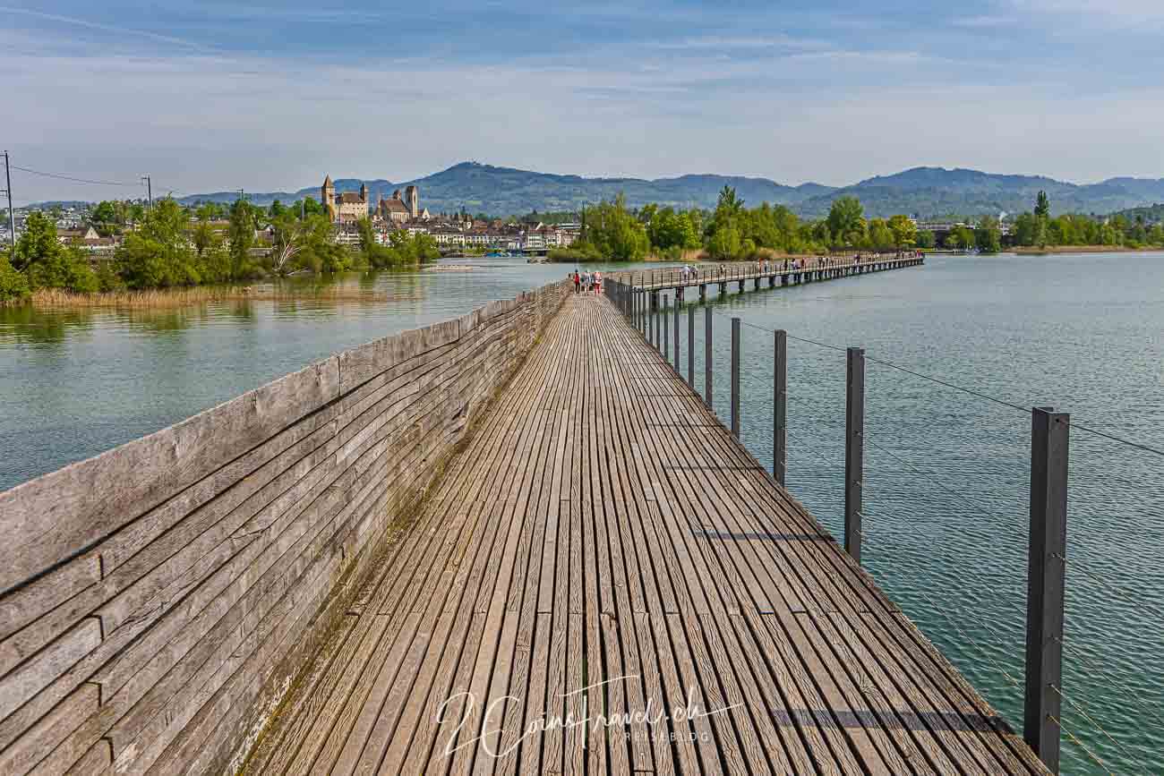Rapperswil Holzbrücke Seedamm